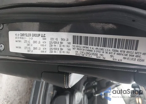 2014 Jeep Cherokee Limited from USA, damaged, VIN 1C4PJLDBXEW185266